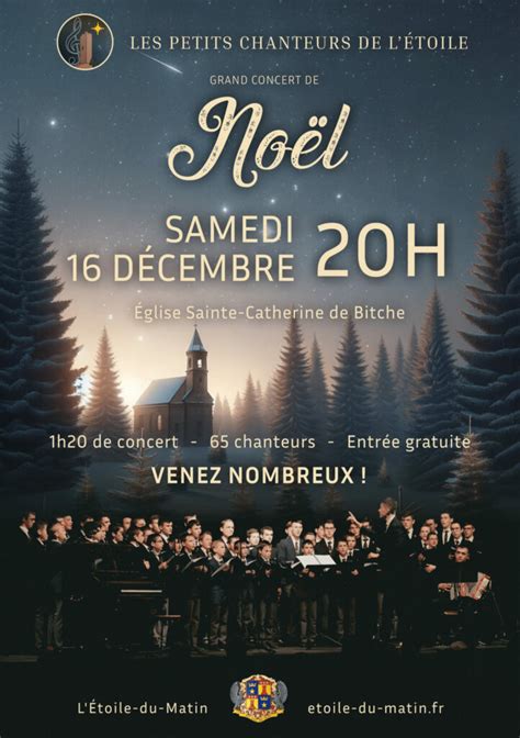 Concert de Noël 2023 L Étoile du Matin