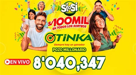 Resultados de La Tinka del domingo 3 de diciembre números y jugada