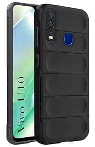 Jkobi Back Cover Case For Vivo U Matte Liquid Silicone Micro Fiber