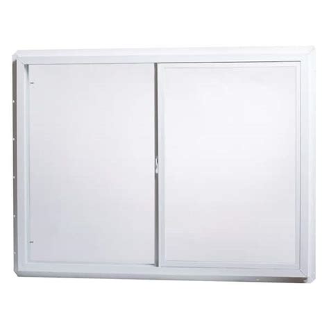 Ply Gem 71 5 In X 47 5 In Classic Series White Vinyl Left Hand Sliding Window With Grilles And