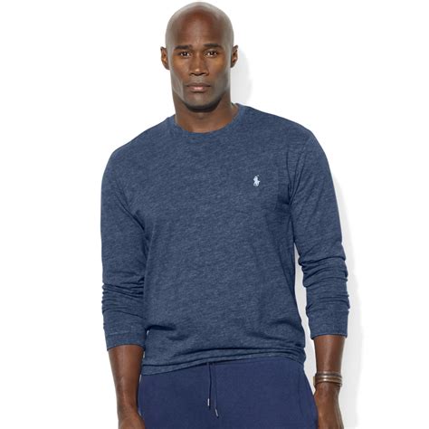 Ralph Lauren Classicfit Longsleeve Pocket Crew Neck Cotton Jersey