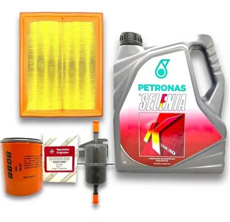 Kit 3 Filtros Aceite Selenia K Fiat Palio Siena Fire 1 4