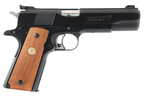 Sold At Auction Colt Gold Cup National Match Series Pistol