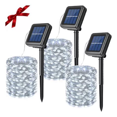 Luces Solares Exterior M Led Decoraci N Del Jard N Pc Env O Gratis