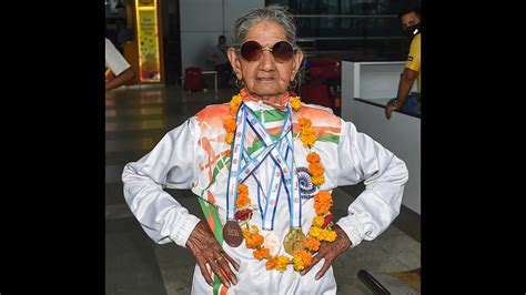 World Masters Athletics Championships 2022 Gold Medallist Bhagwani Devi