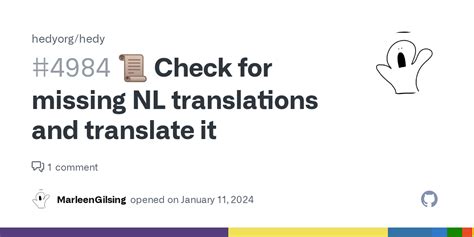 Check For Missing NL Translations And Translate It Issue 4984