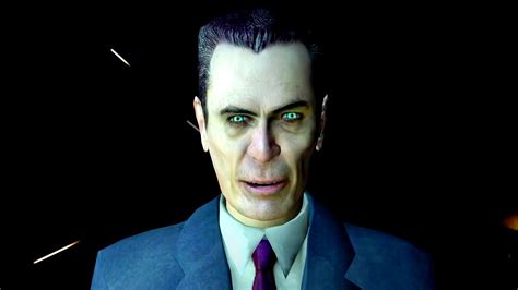 This Early Version Of Half Life Blue Shift Includes A Bizarre G Man Moment