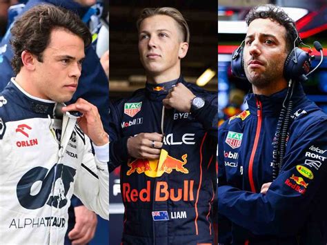 Red Bull Snubs Daniel Ricciardo Liam Lawson The Prime Candidate To