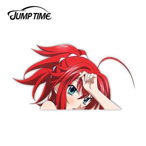 Jump Time pegatinas de vinilo para coche calcomanía de Anime para