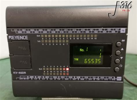 13180 KEYENCE PROGRAMMABLE LOGIC CONTROLLER KV 40DR EBay