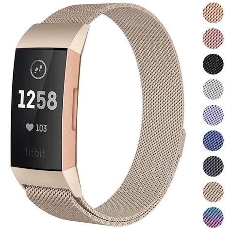 Milanese Stainless Steel Fitbit Charge Watch Bands Quymart Jewelry