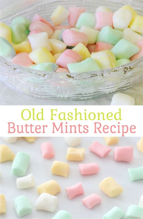 Old Fashioned Butter Mints Recipe To Make For Party Favors and Treats