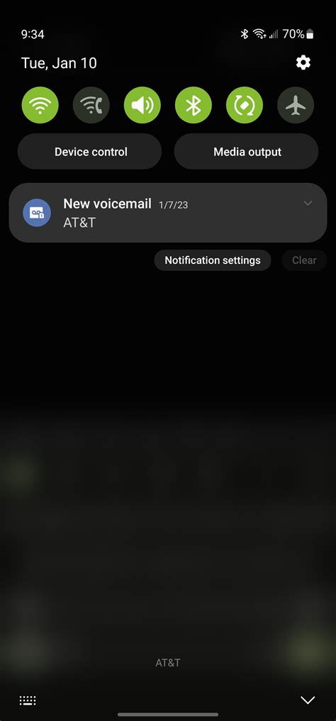 anybody know how to get rid of that new voicemail notification? I've