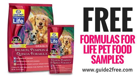 Free Formulas For Life Pet Food Samples • Guide2free Samples Free Dog