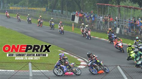 Full Race Novice Oneprix Seri Sirkuit Sentul Karting Bogor Jabar