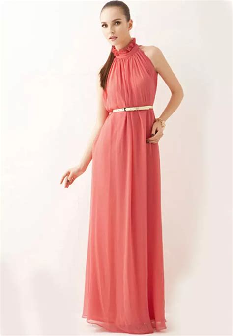 Buy Twenty Eight Shoes Vansa Chiffon Maxi Dress Vcw D0183 2024 Online