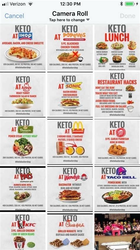 Ketohealthier On The Go Keto Fast Food Keto Restaurant Keto Fast