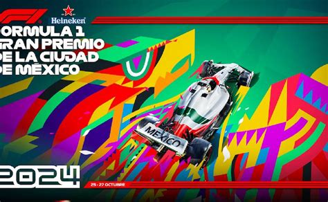 F1 Gp De México Muestra Póster Oficial Para 2024 Y Lista De Precios