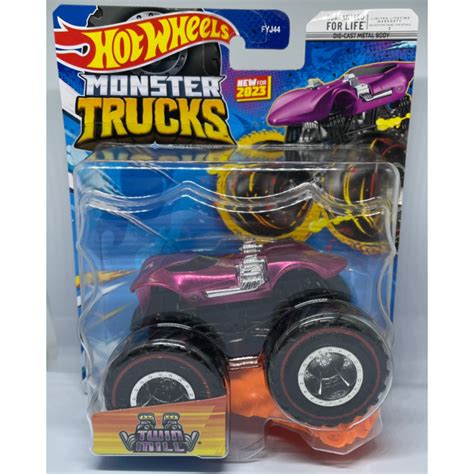 Jual Hot Wheels Monster Trucks Twin Mill Treasure Hunt TH THS Chase Truck Hotwheels Shopee