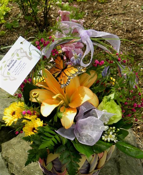 Butterfly Basket Good Old Days Florist The Eco Florist