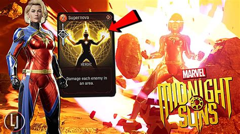 How To Unlock Captain Marvel Supernova Ultimate Card In Marvels