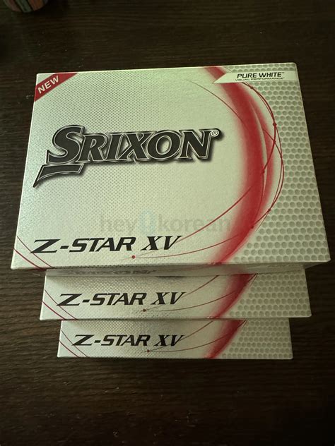 New Srixon Z Star Xv Golf Ball 3dz