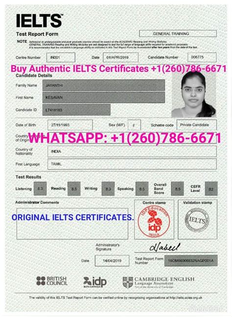 Apply For IELTS Certificates Verified IELTS Cetificates Online