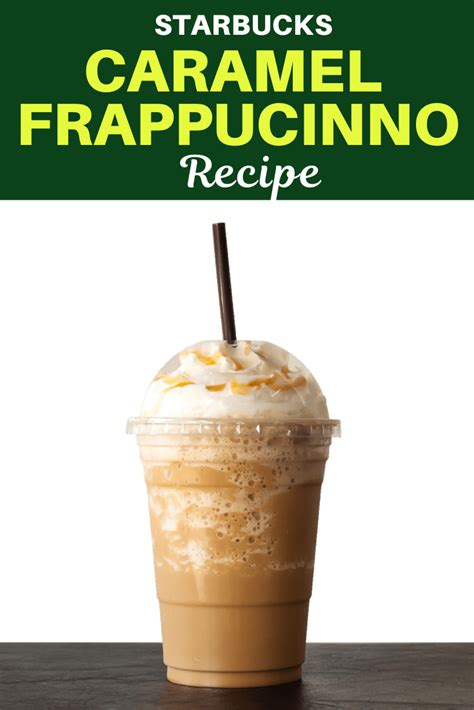 Starbucks Caramel Frappuccino Recipe - Insanely Good