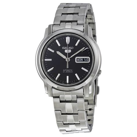 Seiko 5 Automatic Black Dial Mens Watch Snkk71k1 4954628131928