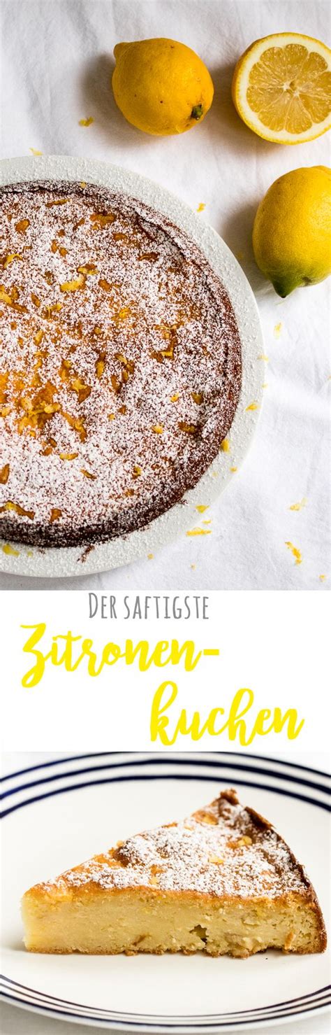 Zitronen Ricotta Kuchen Oder Der Saftigste Aller Zitronenkuchen