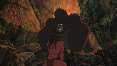 Kerchak Portrait Du Personnage Disney De Tarzan