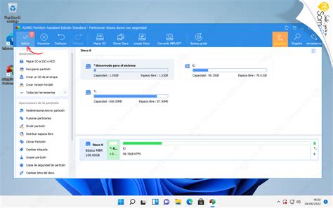 Administrar Particiones De Disco En Windows Con AOMEI Partition