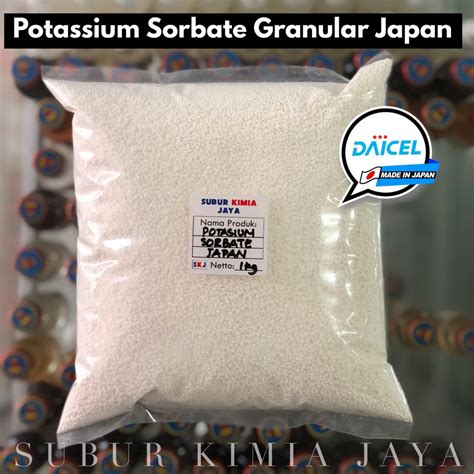 Jual Potassium Sorbate Granular Japan Kg Shopee Indonesia