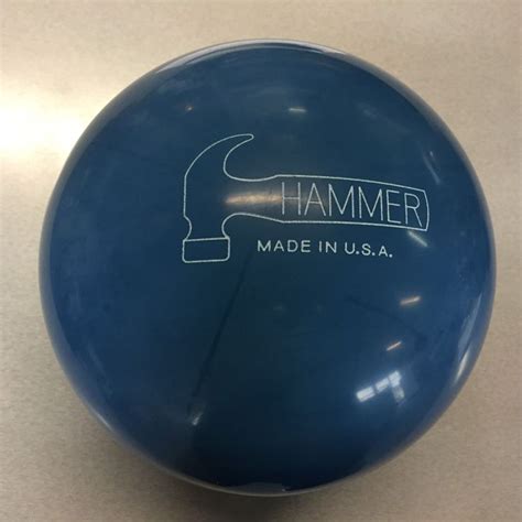 Hammer Blue Urethane Bowling Ball 15 34 Lb New Ball In The Box Ebay