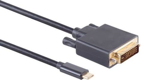 Powteq Premium Meter Usb C Naar Dvi D Kabel K Hz Dvi