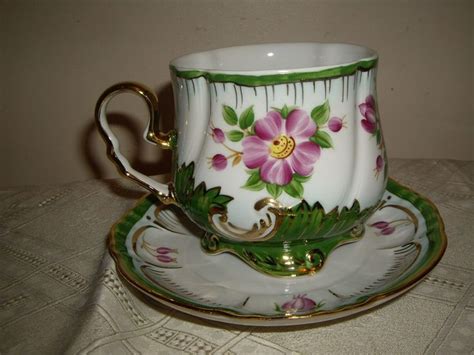 Verbilki Porcelain Tea Cup and Saucer, Russia | Tazze, Porcellana, Vintage