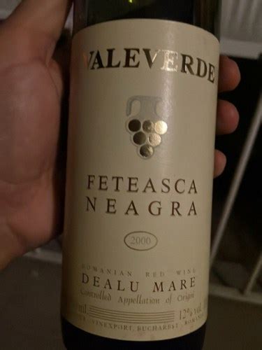 Valeverde Feteasc Neagr Vivino Us