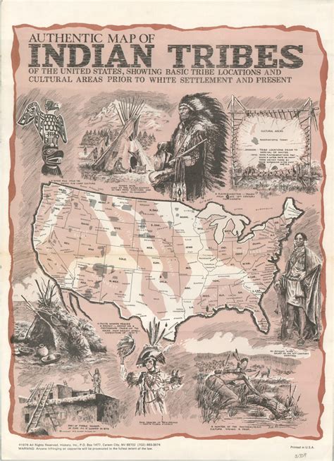 American Indian Tribes Map