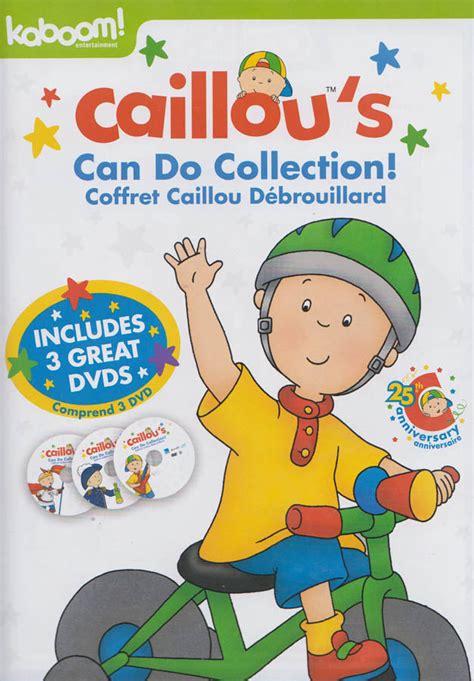 Caillou Can Do Collection Bilingual On Dvd Movie