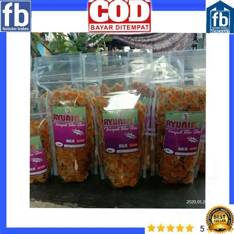 Jual Kerupuk Telor Asin Mentah Ayuning Zahra Krupuk Asli Brebes