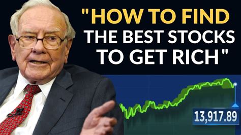 Warren Buffett How To Pick The Right Stocks To Build Your Wealth Youtube