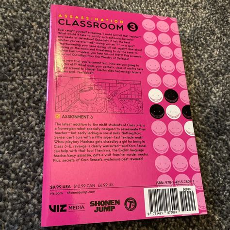 Assassination Classroom Manga Volume 3 Depop