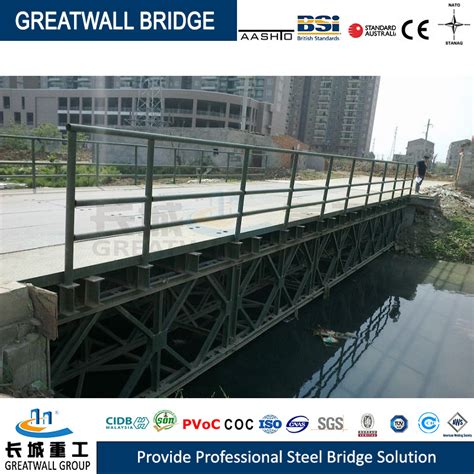 Hot Selling Bailey Bridge Deck For Steel Truss Structure Own Factory