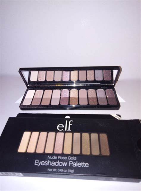 Paleta Elf Eyeshadow Nude Rose Gold Original 10 Tonos Mercado Libre