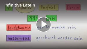 Infinitive Latein Definition Zusammenfassung Easy Schule