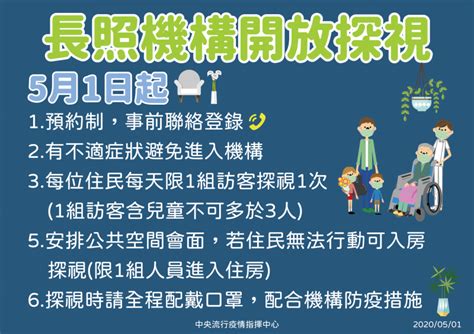 今起有條件開放長照機構探視 實名制預約每人每天一組訪客 生活 自由時報電子報