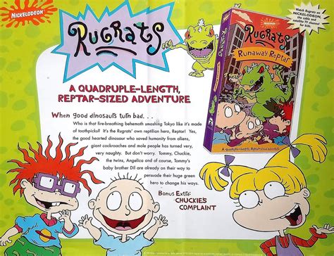 Rugrats Runaway Reptar Vhs