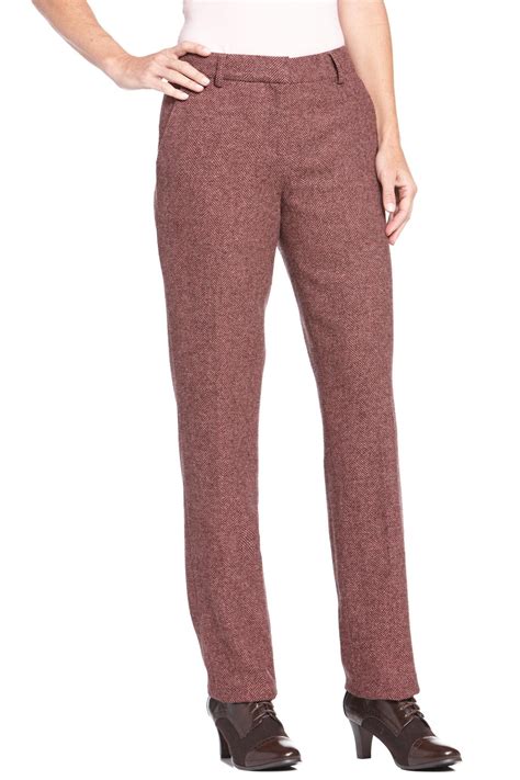 Fully Lined Straight Leg Wool Pants Pants Wool Pants Chadwicks