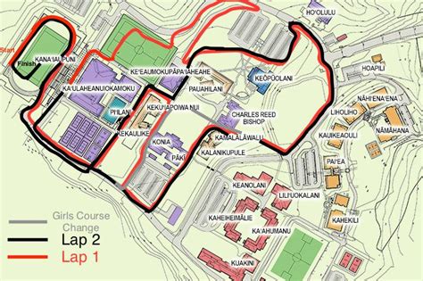 Kamehameha Schools Campus Map - Adela Antonia