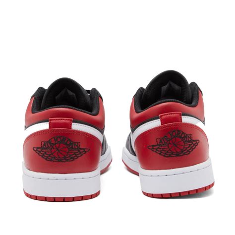 Air Jordan Low Black Gym Red End Us